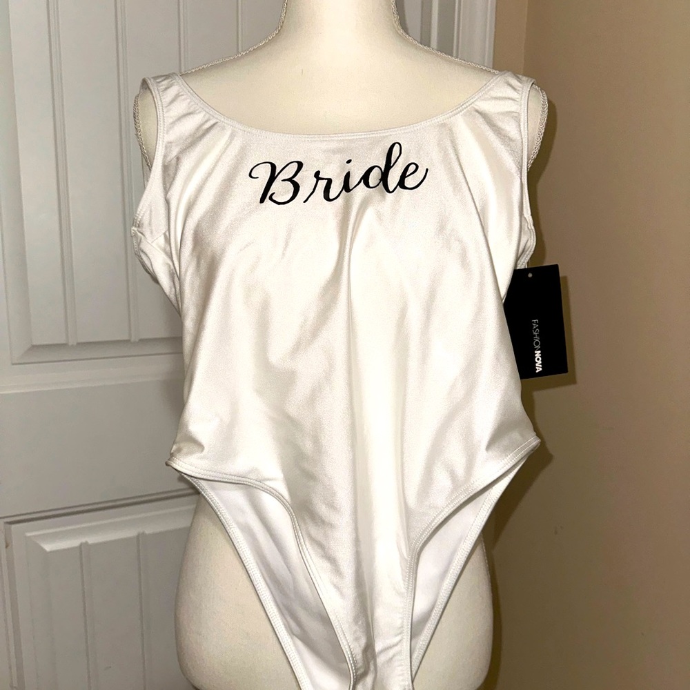 Fashionova one piece Bride Bathing Suit